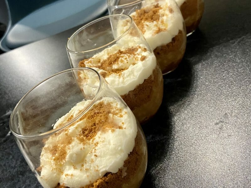 Cliquez pour zoomer ! Verrines pommes caramel et spéculoos Thermomix par margaux02