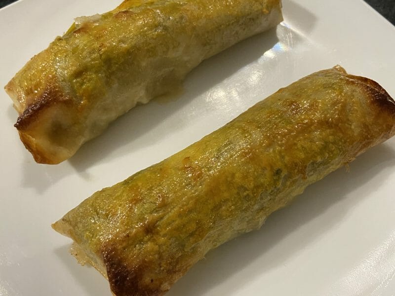 Cliquez pour zoomer ! Brick de saumon et poireaux Thermomix par margaux02