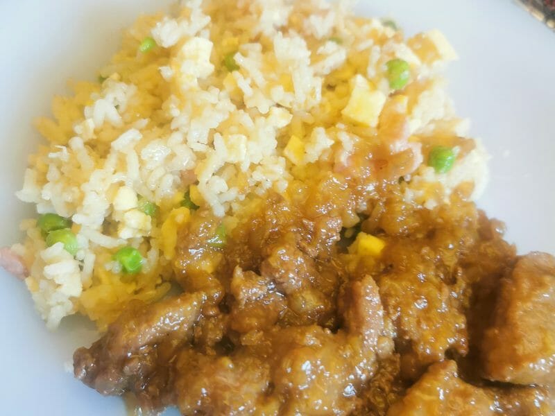 Cliquez pour zoomer ! Riz cantonais Thermomix par Céline