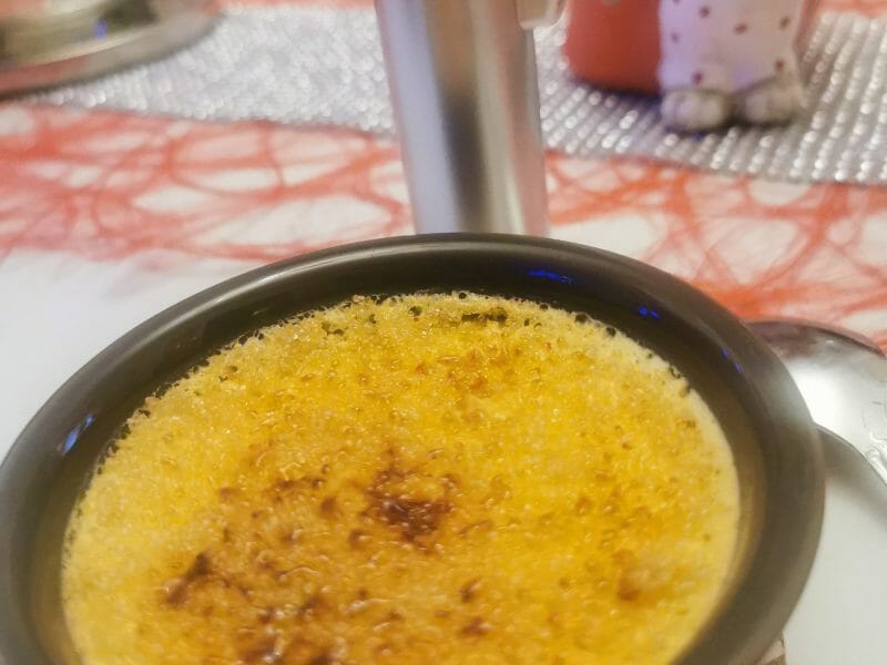 Cliquez pour zoomer ! Crème brûlée Thermomix par Céline