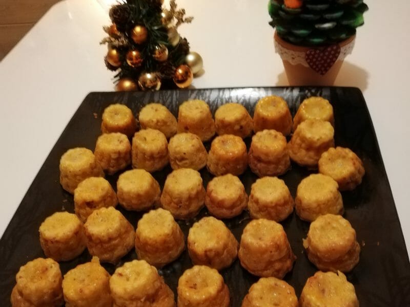 Cliquez pour zoomer ! Mini cannelés chorizo comté Thermomix par delphine_271