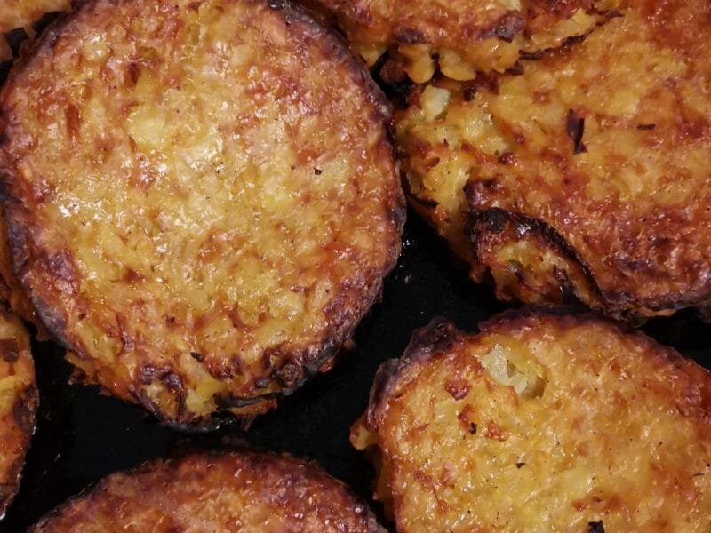 Cliquez pour zoomer ! Galettes de pommes de terre au four Thermomix par lisa_lilou