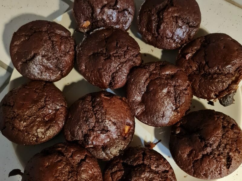 Cliquez pour zoomer ! Muffins poires chocolat Thermomix par Gabrielle