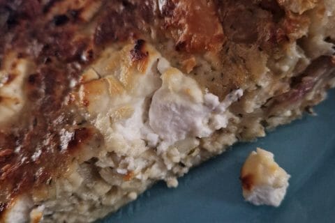 Cliquez pour zoomer ! Tarte aux échalotes et au chèvre Thermomix par Gabrielle