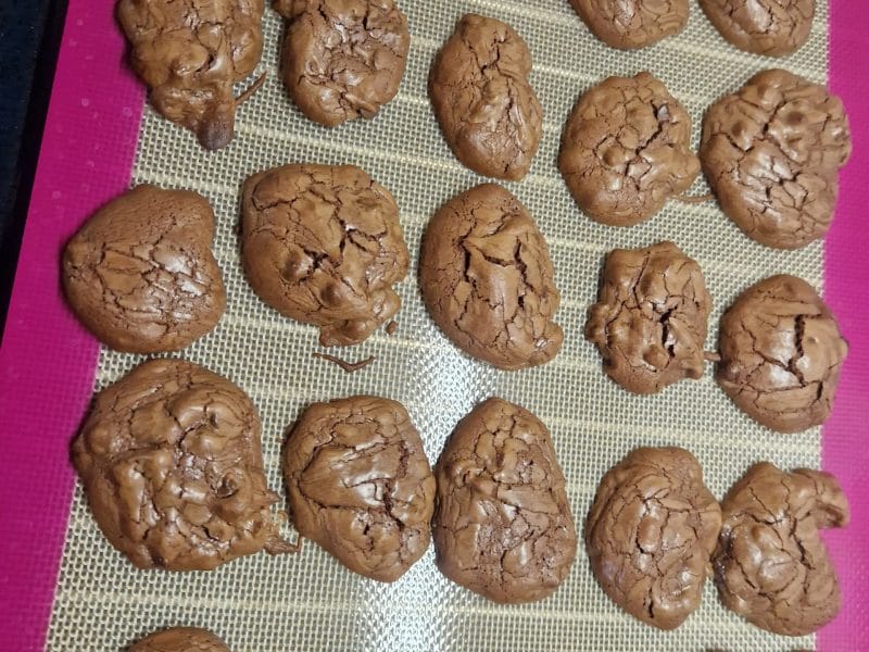Cliquez pour zoomer ! Cookies brownies Thermomix par Gabrielle