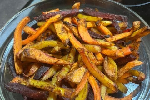 Cliquez pour zoomer ! Frites de légumes Thermomix par Plume13400