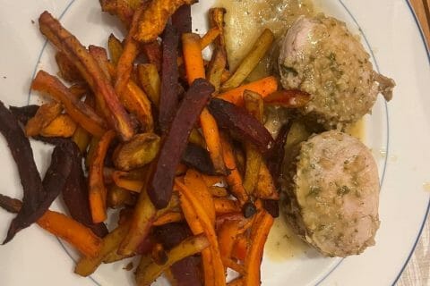 Cliquez pour zoomer ! Frites de légumes Thermomix par Plume13400