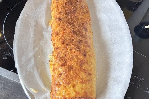 Cliquez pour zoomer ! Roulé de pommes de terre, jambon et reblochon Thermomix par Plume13400