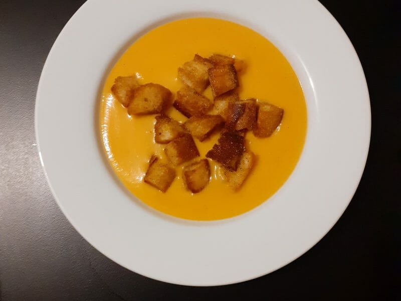 Cliquez pour zoomer ! Velouté de potiron Thermomix par cloclodidine