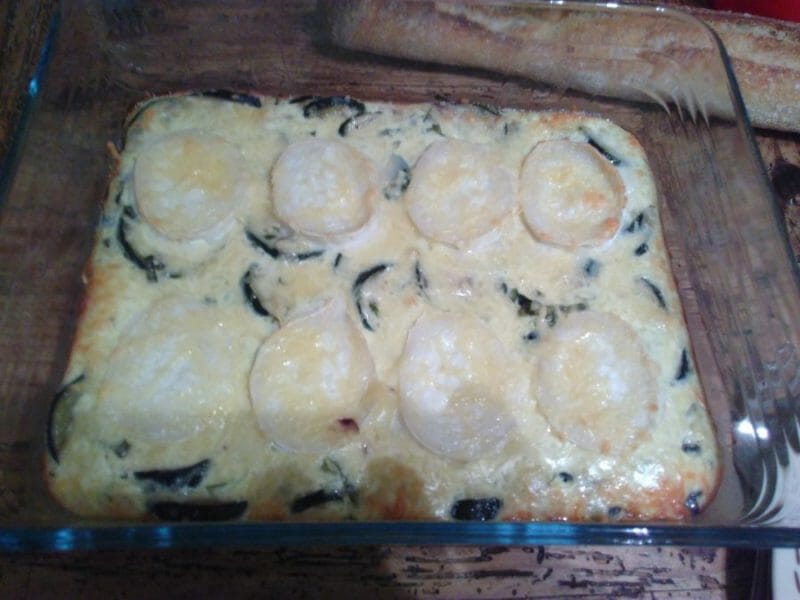 Cliquez pour zoomer ! Gratin de courgettes au chèvre Thermomix par arwen
