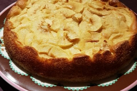 Cliquez pour zoomer ! Gâteau aux pommes et mascarpone au Thermomix