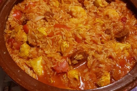 Cliquez pour zoomer ! Jambalaya au Thermomix
