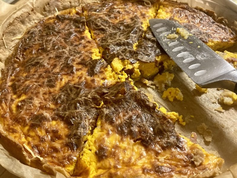 Cliquez pour zoomer ! Tarte au potimarron Thermomix par Thierrycooks