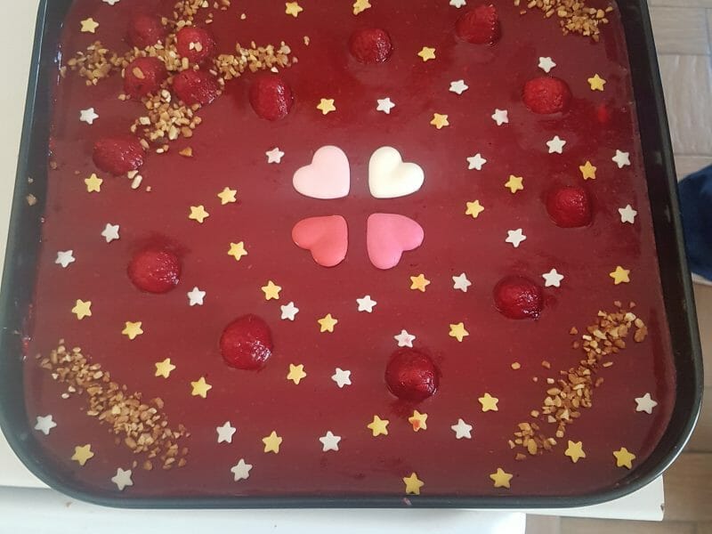 Cliquez pour zoomer ! Bavarois aux framboises Thermomix par Kakou09