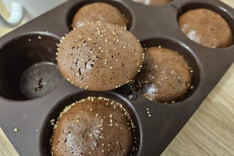 Cliquez pour zoomer ! Fondant au chocolat Thermomix par lylas90