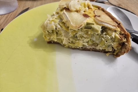 Cliquez pour zoomer ! Gâteau poireaux, lardons et fromage Thermomix par lylas90