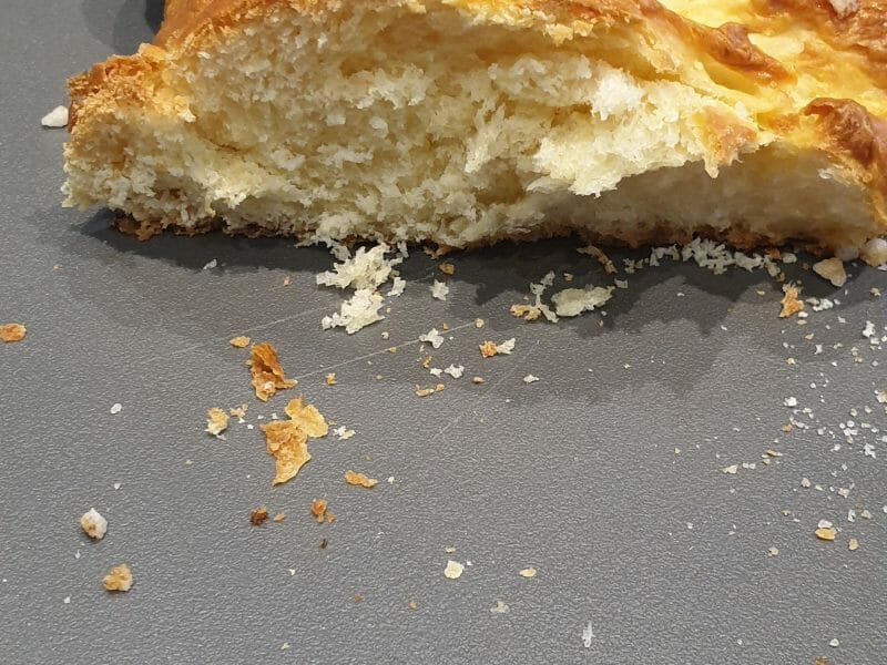 Cliquez pour zoomer ! Brioche tressée à la mie filante Thermomix par fat88700