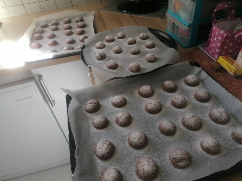 Cliquez pour zoomer ! Craquelés au chocolat Thermomix par AGOSTINO