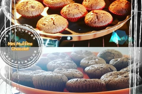 Cliquez pour zoomer ! Mini muffins au chocolat au Thermomix