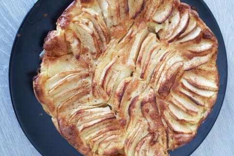 Cliquez pour zoomer ! Tarte aux pommes sans pâte au Thermomix