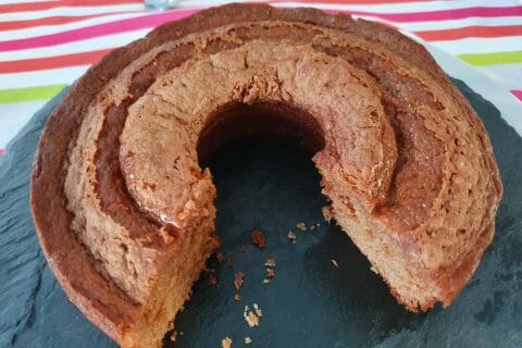 Cliquez pour zoomer ! Gâteau au yaourt et chocolat au Thermomix