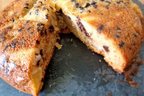 Cliquez pour zoomer ! Gâteau des femmes pressées poires et chocolat Thermomix par Andras