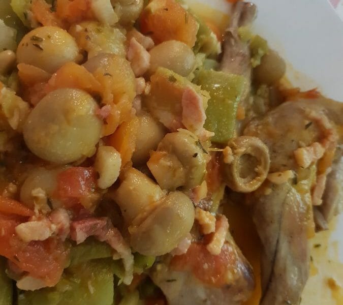 Cliquez pour zoomer ! Lapin sauce chasseur Thermomix par Ratastouille 75