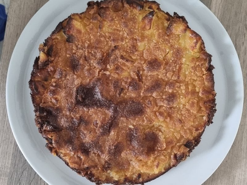 Cliquez pour zoomer ! Moelleux aux pommes Thermomix par Ratastouille 75