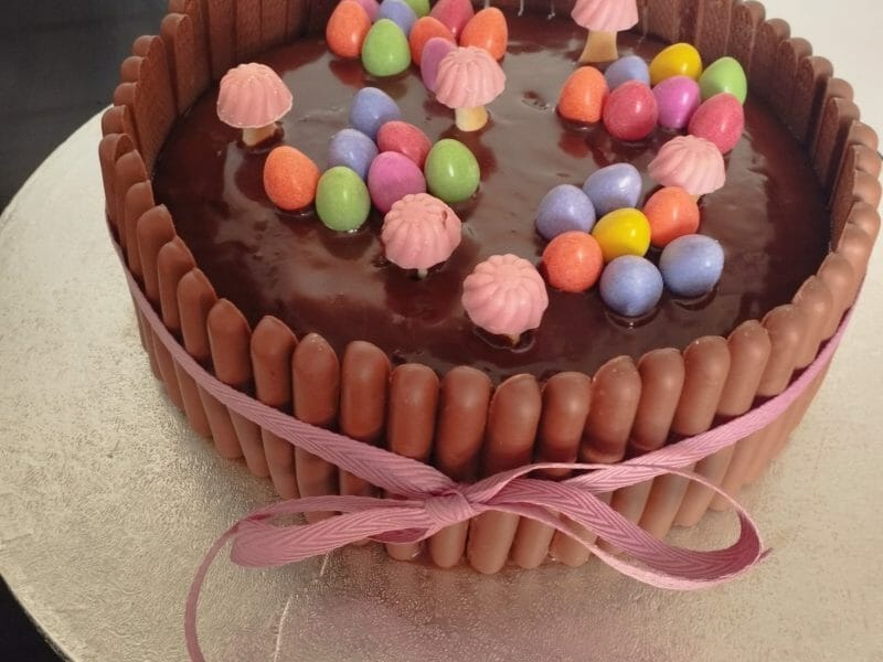 Cliquez pour zoomer ! Gâteau lapin de Pâques Thermomix par redlancome