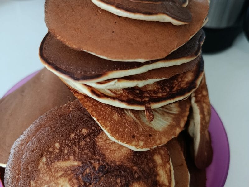 Cliquez pour zoomer ! Pancakes à la banane Thermomix par redlancome