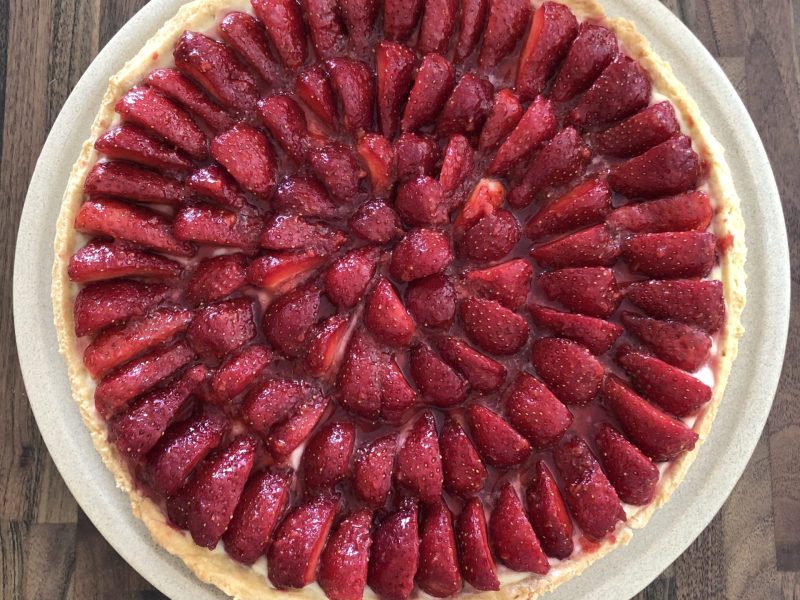 Cliquez pour zoomer ! Tarte aux fraises Thermomix par evelynedu17
