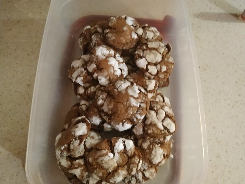 Cliquez pour zoomer ! Craquelés au chocolat Thermomix par isa_45