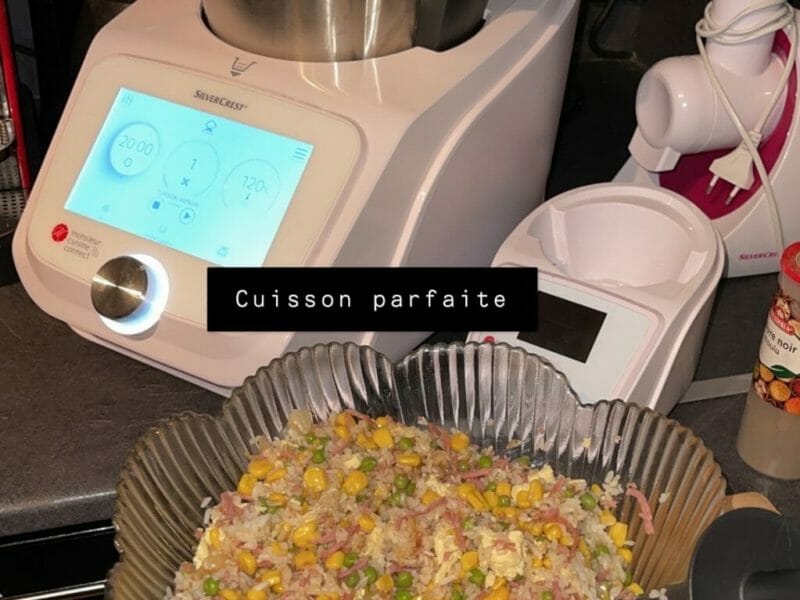 Cliquez pour zoomer ! Riz cantonais Thermomix par koundi