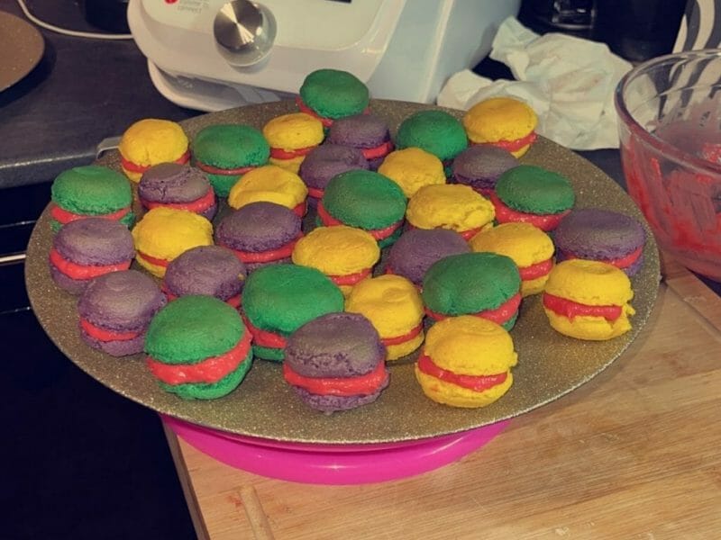 Cliquez pour zoomer ! Ganache framboises pour macarons Thermomix par koundi