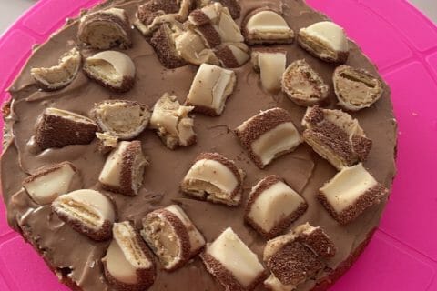 Cliquez pour zoomer ! Layer cake Kinder Bueno Thermomix par koundi