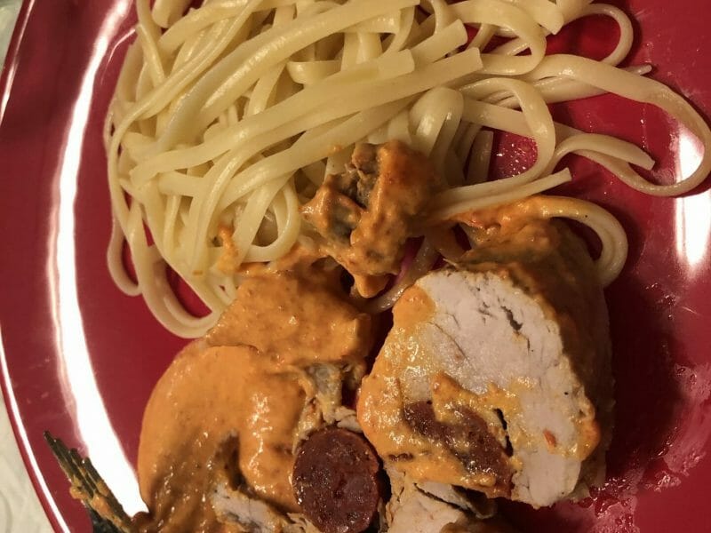 Filet mignon au chorizo au Thermomix - Cookomix