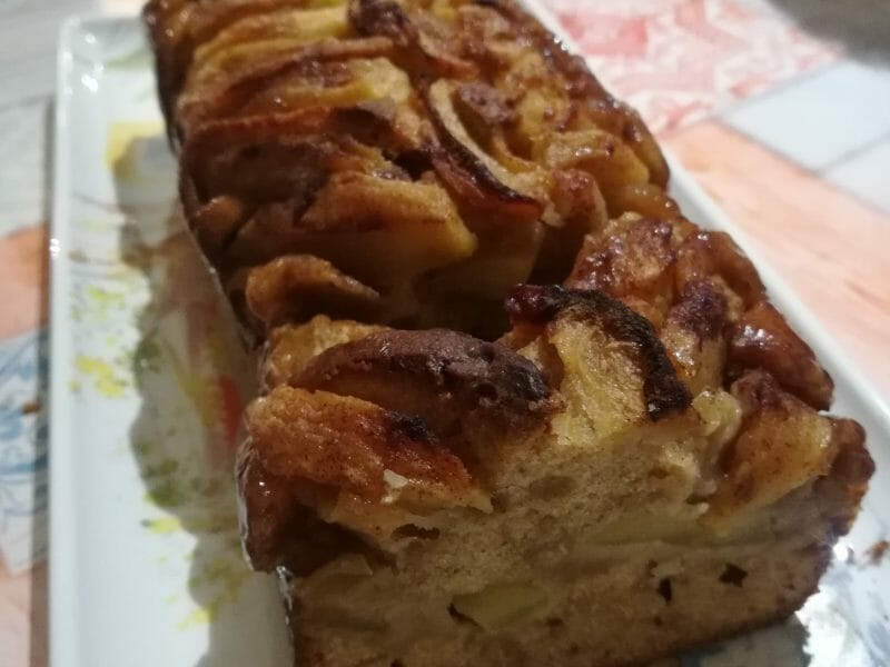 Cliquez pour zoomer ! Cake aux pommes à l’ancienne Thermomix par paulette89