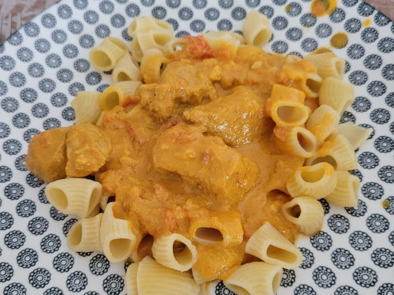 Cliquez pour zoomer ! Sauté de porc au curry Thermomix par nadou34300