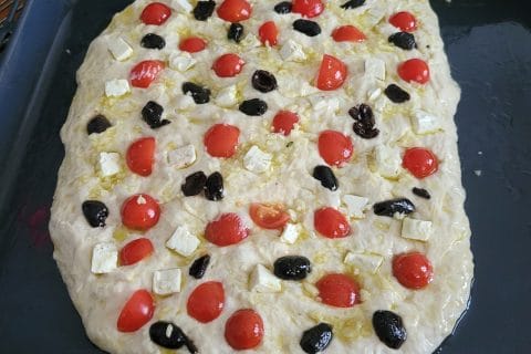 Cliquez pour zoomer ! Focaccia des Pouilles Thermomix par nadou34300