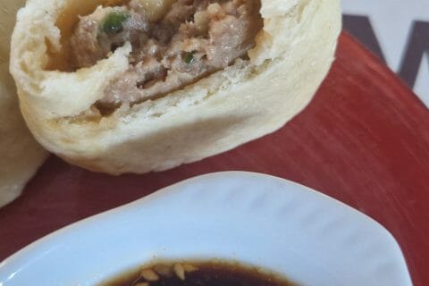 Cliquez pour zoomer ! Wang mandu – petits pains farcis à la vapeur Thermomix par maudbxl