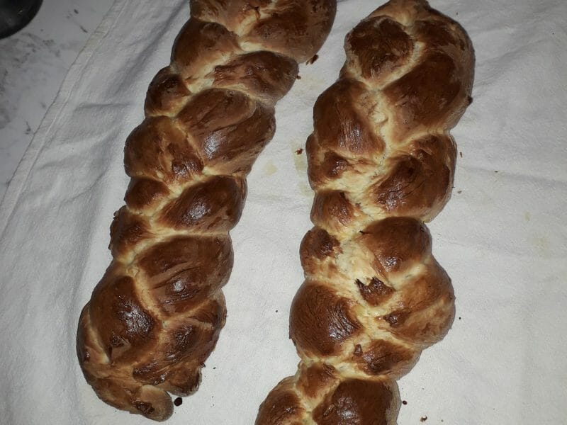Cliquez pour zoomer ! Brioche tressée à la mie filante Thermomix par franki_1
