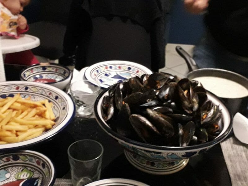 Cliquez pour zoomer ! Moules sauce au roquefort Thermomix par franki_1
