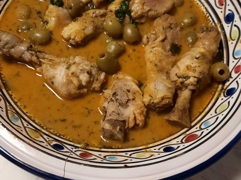 Cliquez pour zoomer ! Tajine de poulet aux olives Thermomix par franki_1