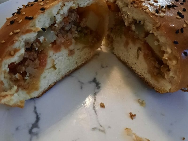 Cliquez pour zoomer ! Petits pains farcis au boeuf Thermomix par franki_1