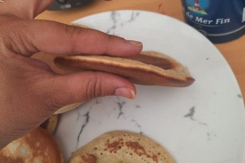 Cliquez pour zoomer ! Pancakes à la banane Thermomix par franki_1