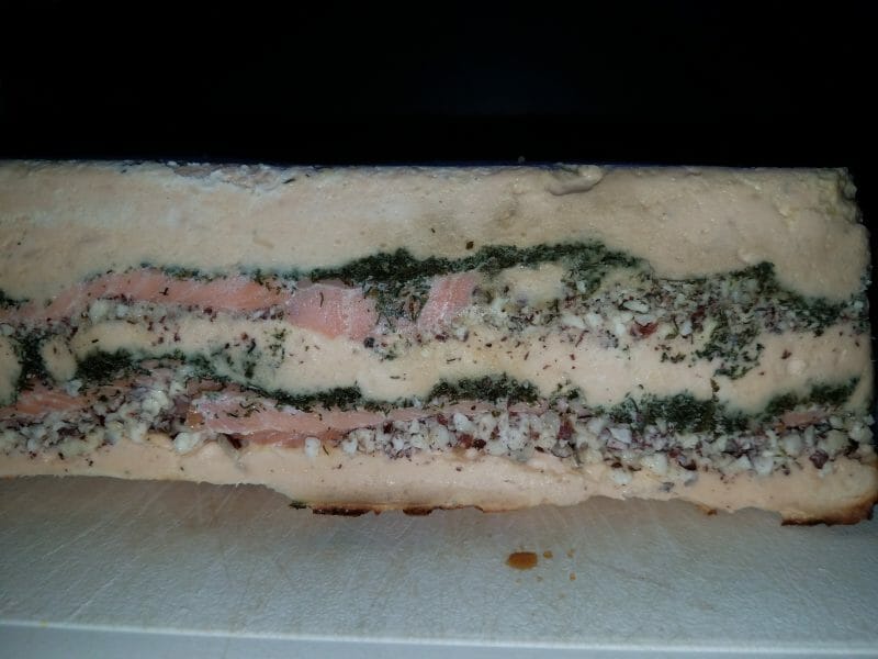 Cliquez pour zoomer ! Terrine de saumon frais et fumé Thermomix par Anjea