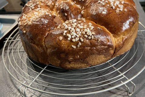 Cliquez pour zoomer ! Brioche au yaourt et à la vanille Thermomix par veronique_168