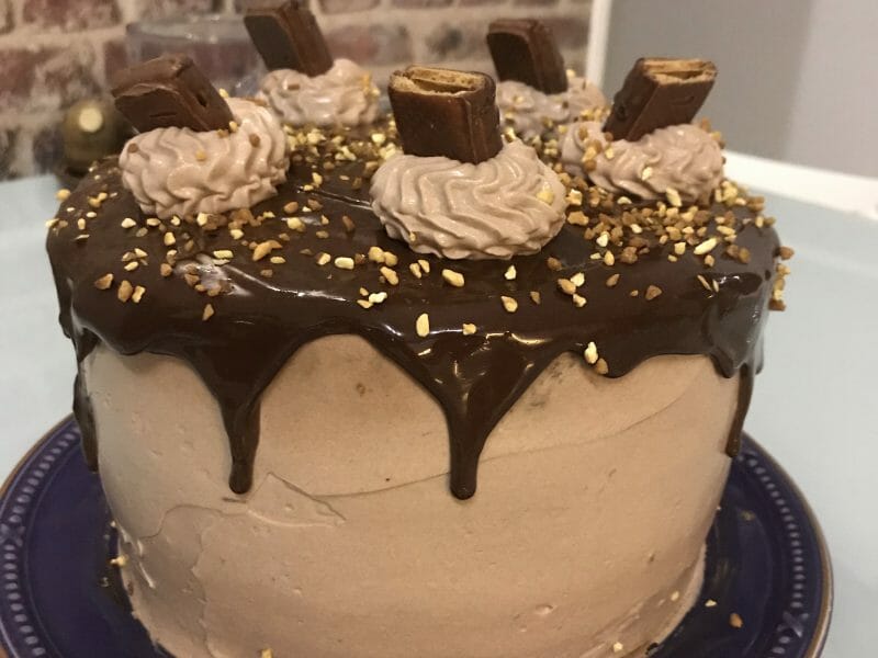Cliquez pour zoomer ! Layer cake Kinder Bueno Thermomix par ninine974