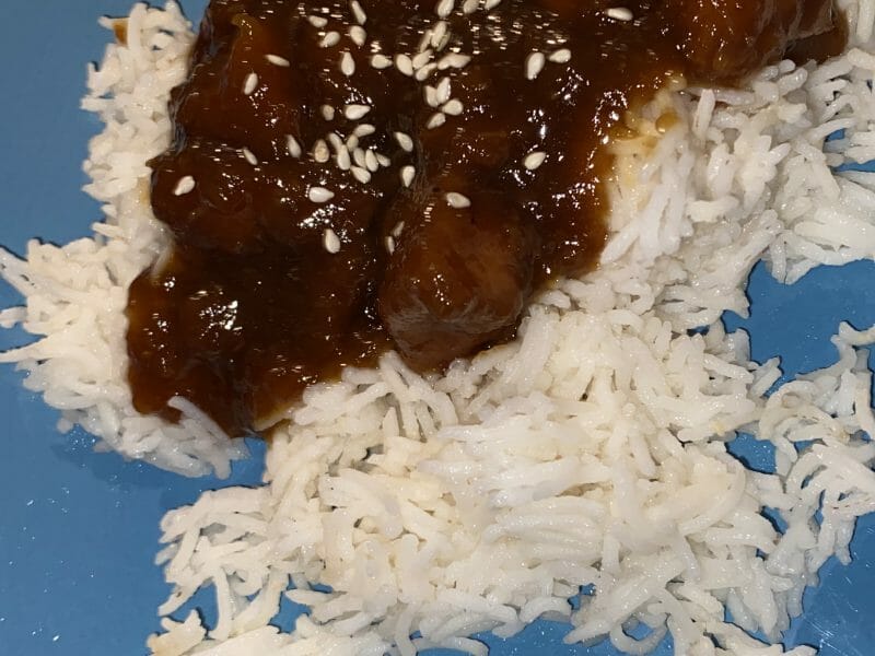 Cliquez pour zoomer ! Porc au caramel Thermomix par milie0401