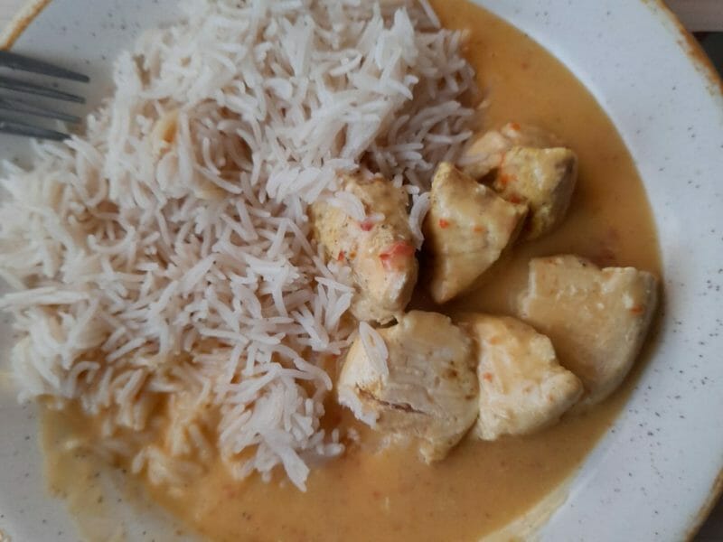 Cliquez pour zoomer ! Blancs de poulet sauce moutarde et curry Thermomix par alexandra_223